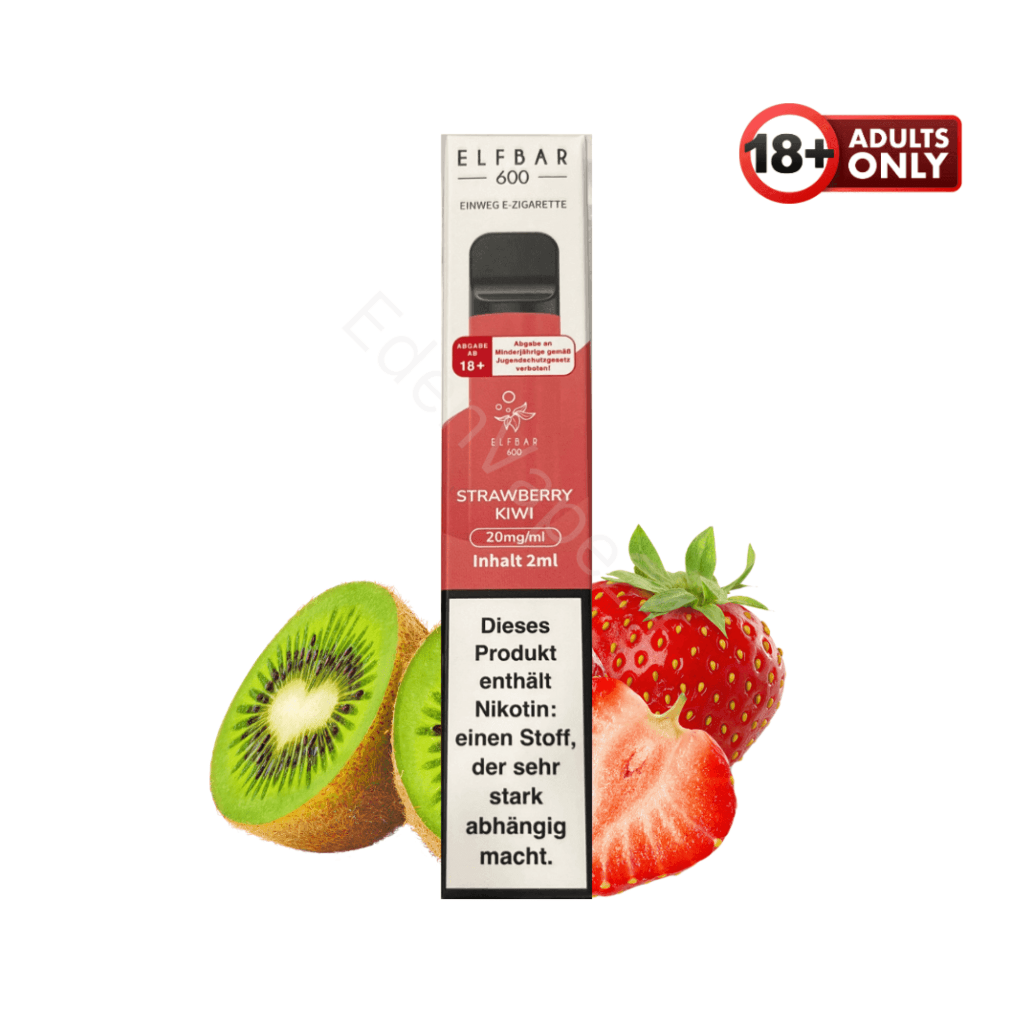 Elfbar 600 - Strawberry Kiwi - EdenVape24